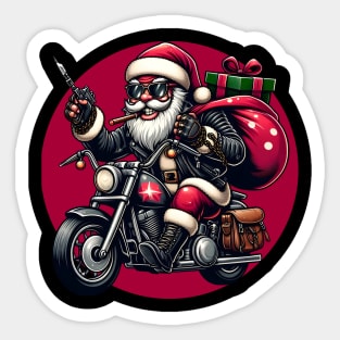 Savage Santa Sticker